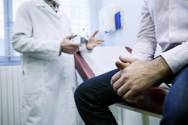 Een arts raadplegen voor prostatitis