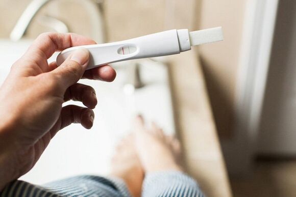 Negatieve zwangerschapstest